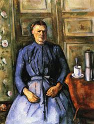 Paul Cezanne Woman with Coffee Pot oil painting picture